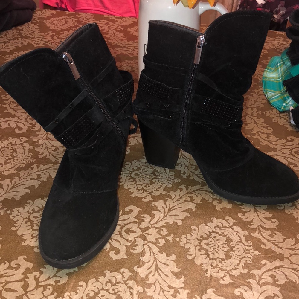 Suede Ankle Boots